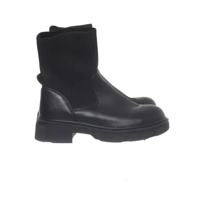 Ankle boots (Black) from Queen Vivi Leather