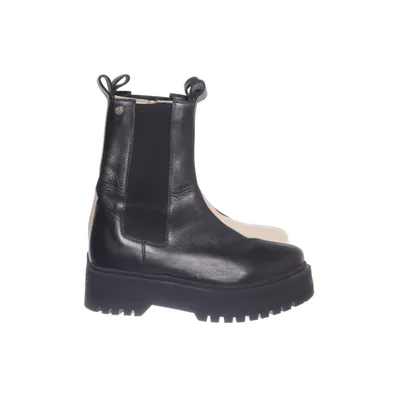 Boots (Beige, Svart) från Copenhagen Luxe Skinn