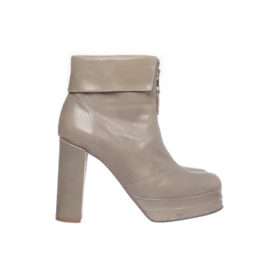 Heeled boots (Gray) from Carin Wester Leather