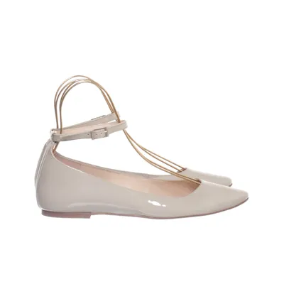 Ballet flats (Gray) from Kiomi Leather