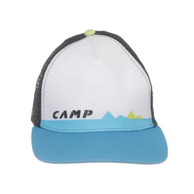 Trucker cap (Hvid, Blå, Sort) fra Camp Bomuld, Polyester