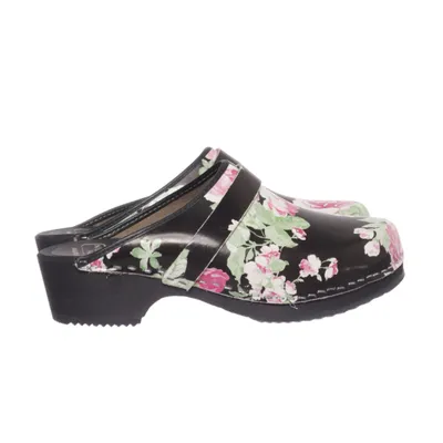 Träskor (Svart, Flerfärgad) från Moheda Toffeln Skinn