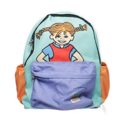 Rugzak (Groen, Meerkleurig) van Pippi Långstrump by Martinex