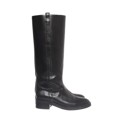 Laarzen (Zwart) van Les Souliers Sézane Leer