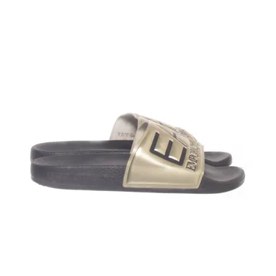 Slip-ins (Black, Gold) from Emporio Armani