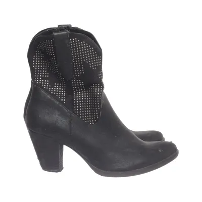 Heeled boots (Black) from Donna Girl