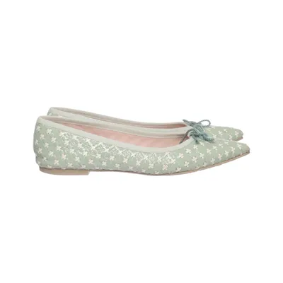 Ballerina's (Groen, Wit) van Pretty Ballerinas Leer