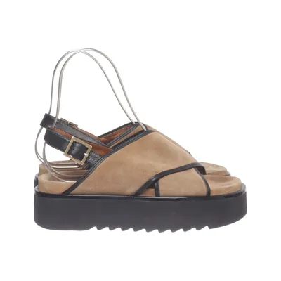 Sandaler (Beige, Sort) fra Billi Bi Læder