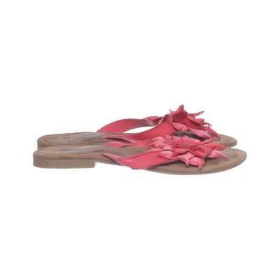 Tongs (Rose, Marron) de Lazamani Cuir
