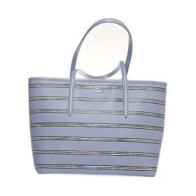 Handtas (Blauw, Wit, Zwart) van Lacoste Leer