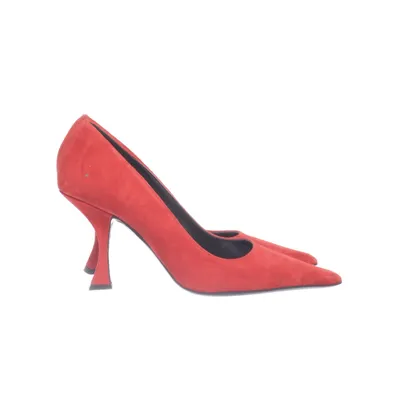 Pumps (Red) from By Far Leather