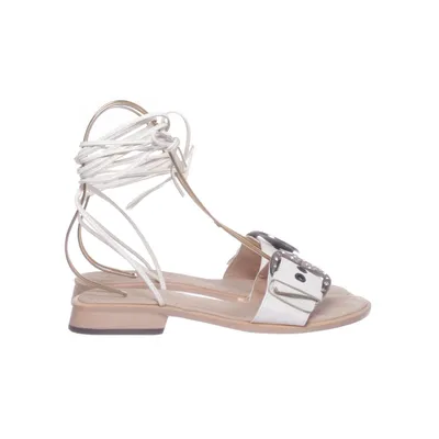 Sandals (White) from Carina Leather