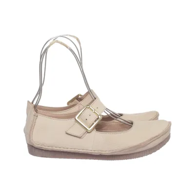 Chaussures à boucles (Beige) de Unstructured by Clarks Cuir