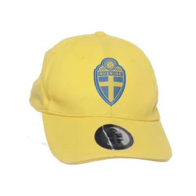 Baseballkeps (Gul, Blå) från Sverige Bomull