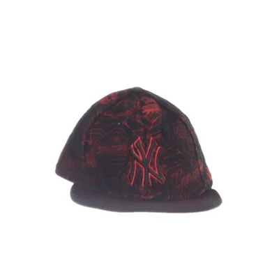 Pet (Zwart, Rood) van New Era Wol, Viscose