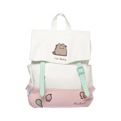 Rygsæk (Hvid, Pink, Turkis) fra Pusheen