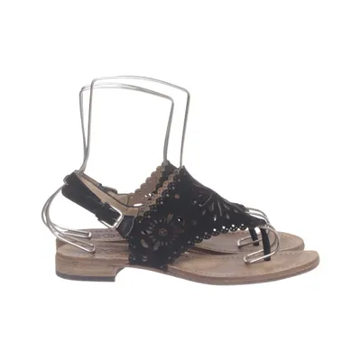 Sandals (Black) from Alberto Gozzi Leather