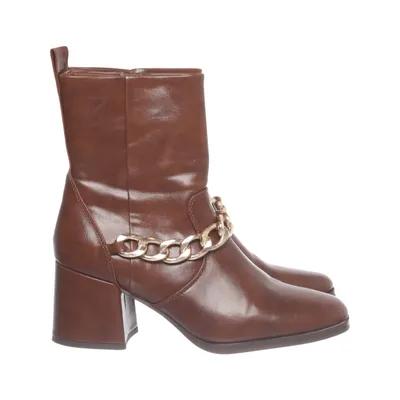 Heeled boots (Brown) from Catwalk