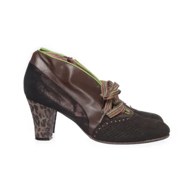 Klackskor (Brun, Flerfärgad) från Eva & Claudi Skinn