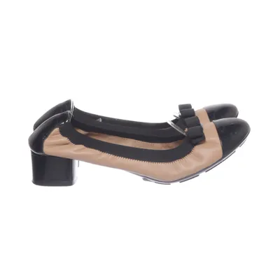 Ballerinaskor (Beige, Svart) från Salvatore Ferragamo Skinn