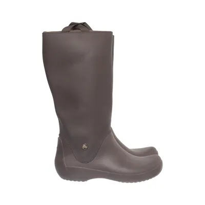 Rubber boots (Brown) from Crocs Polyurethane