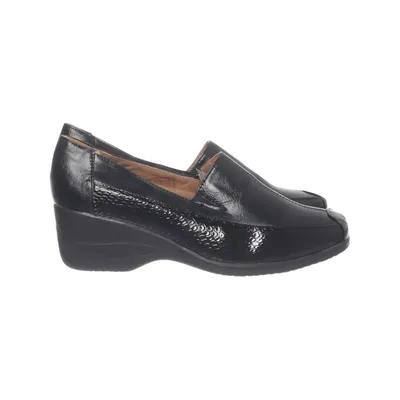 Chaussure compensées (Noir) de TopWay Cuir