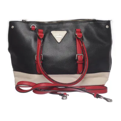 Handtasche (Schwarz, Rot, Beige) von Guess