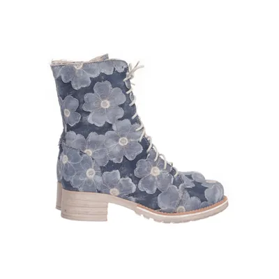 Laced boots (Blue) from Brako