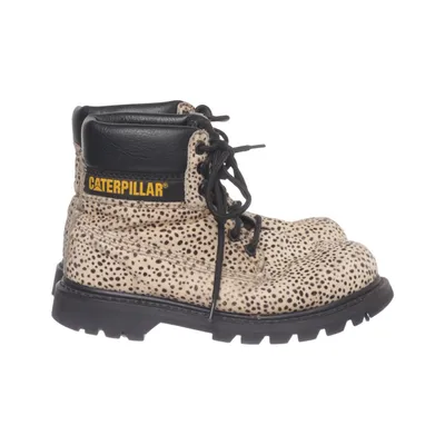 Veterlaarzen (Beige, Zwart, Meerkleurig) van Caterpillar Leer