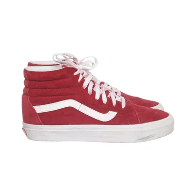 Sneakers (Rood, Wit) van Vans Leer