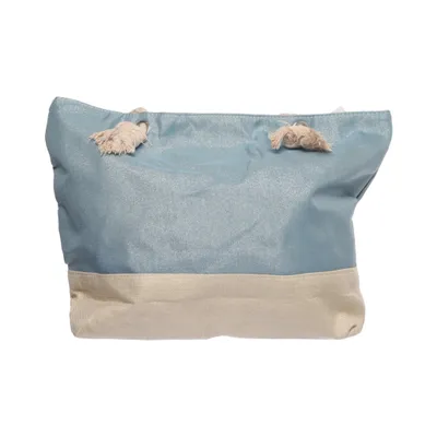 Sac de plage (Bleu, Beige)