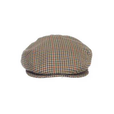 Flat cap (Grön, Flerfärgad) från Wigens