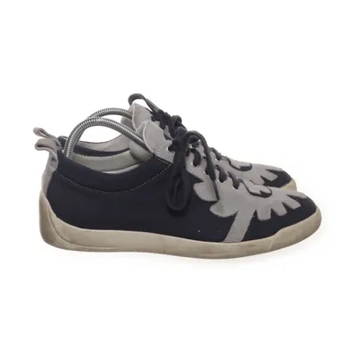 Canvas shoes (Blue, Gray) from Belstaff Suede
