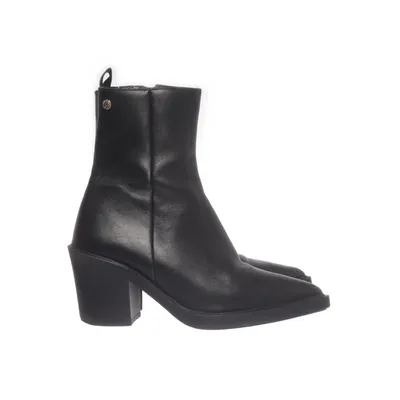 Bottes à talons (Noir) de Copenhagen Shoes Cuir