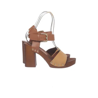 Sabots (Marron) de Bata Cuir