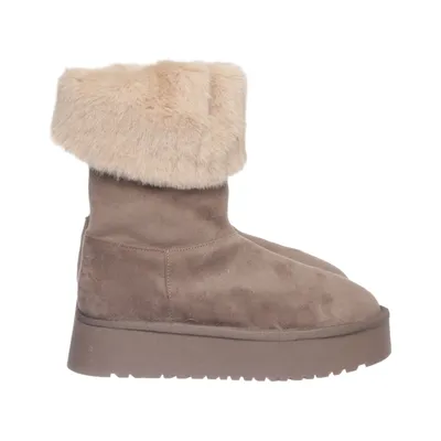 Laarzen (Beige) van Cropp Leer