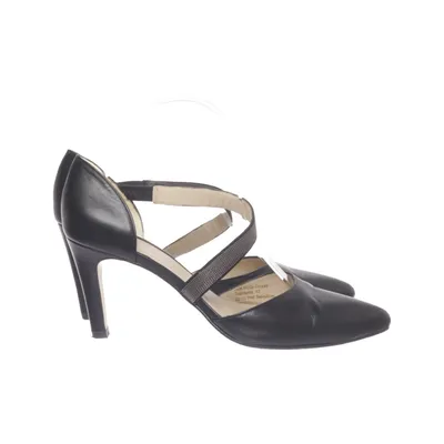 High heels (Black) from Alba Moda Leather
