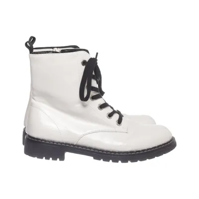 Bottes à lacets (Blanc) de Bluebox