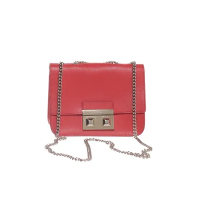 Axelremsväska (Röd) från Furla Skinn