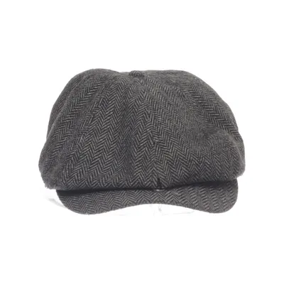 Newsboy cap (Gray) from Brixton Polyester, Wool