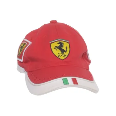 Casquette de baseball (Rouge, Blanc, Multicolore) de Scuderia Ferrari Coton
