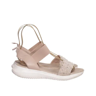 Sandals (Beige, Multicolored) from Clara Barson