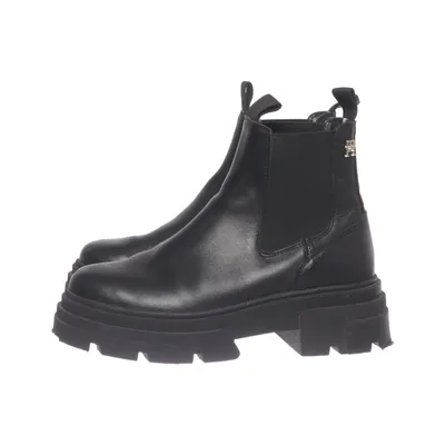 Chelsea boots (Zwart) van Tommy Hilfiger Polyurethaan