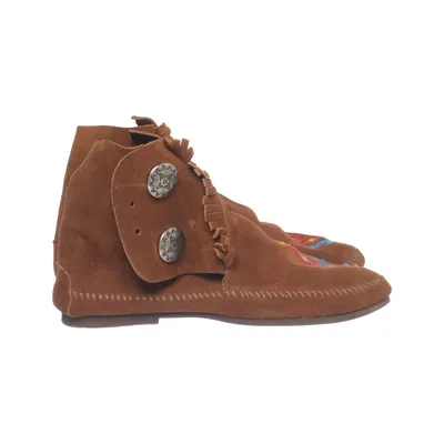 Mockasiner (Brun, Flerfärgad) från Minnetonka Skinn