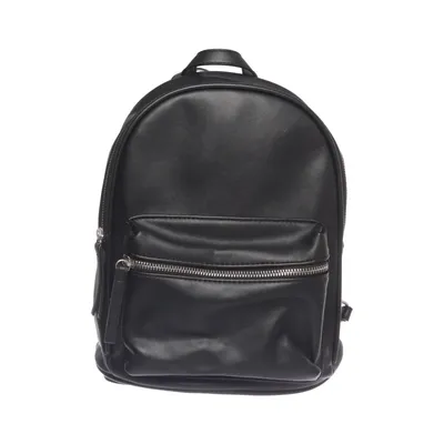 Backpack (Black) from Bershka Accessories Polyurethane