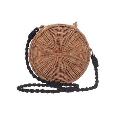 Axelremsväska (Brun, Svart) från Mango