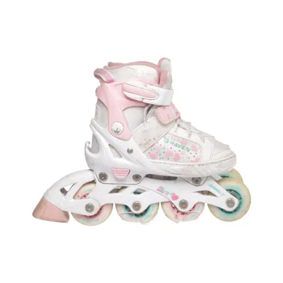 Rollers (Blanc, Rose, Vert) de Raven
