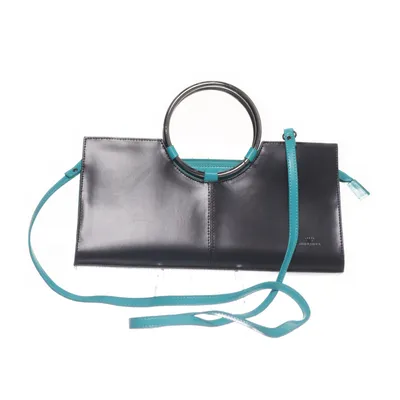 Handbag (Black, Petrol green) from Daniela Moda