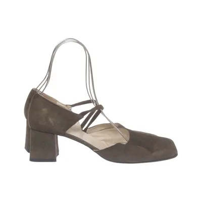High heels (Brown) from Merete Fonnesberg Leather