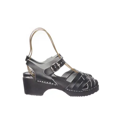 Sandaler (Svart) från Swedish Clogs Skinn